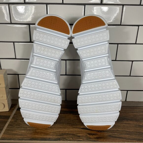 Skechers Slip-Ins Glide Step Tranquility Shoes Womens Size 8.5 White Sneakers - Picture 9 of 15